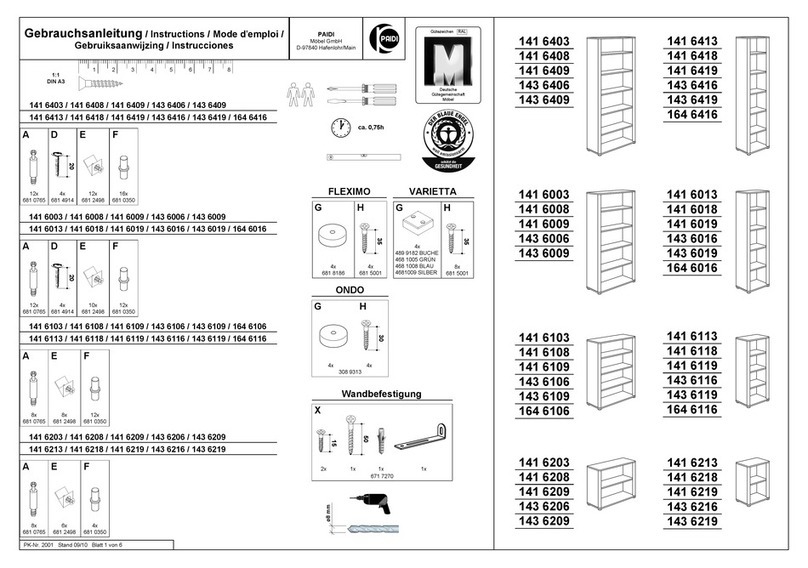 PAIDI 141 6403 instructions