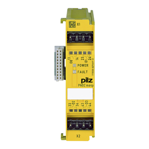 Pilz PNOZ mo4p User manual Pilz PNOZ mo4p User manual