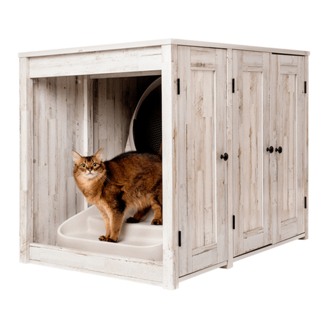 Sauder Litter Box Credenza manual