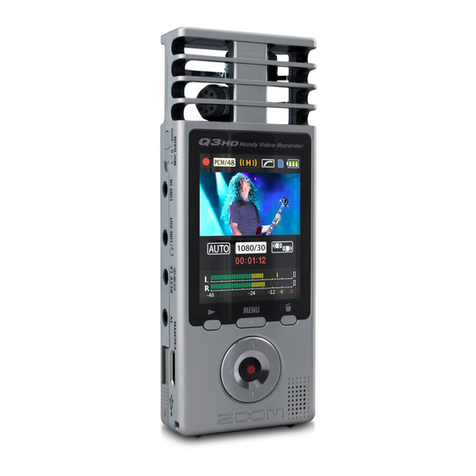 Zoom Zoom Q3HD User manual