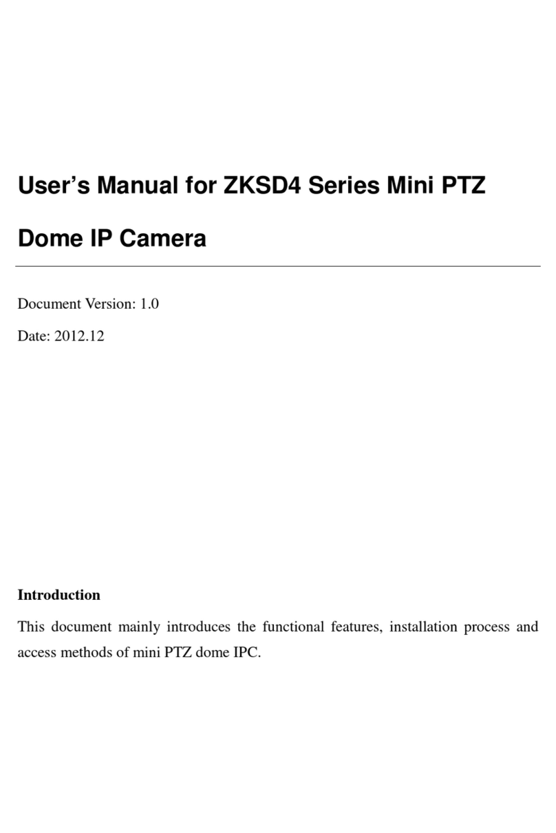 ZKTeco ZKSD4 Series user manual
