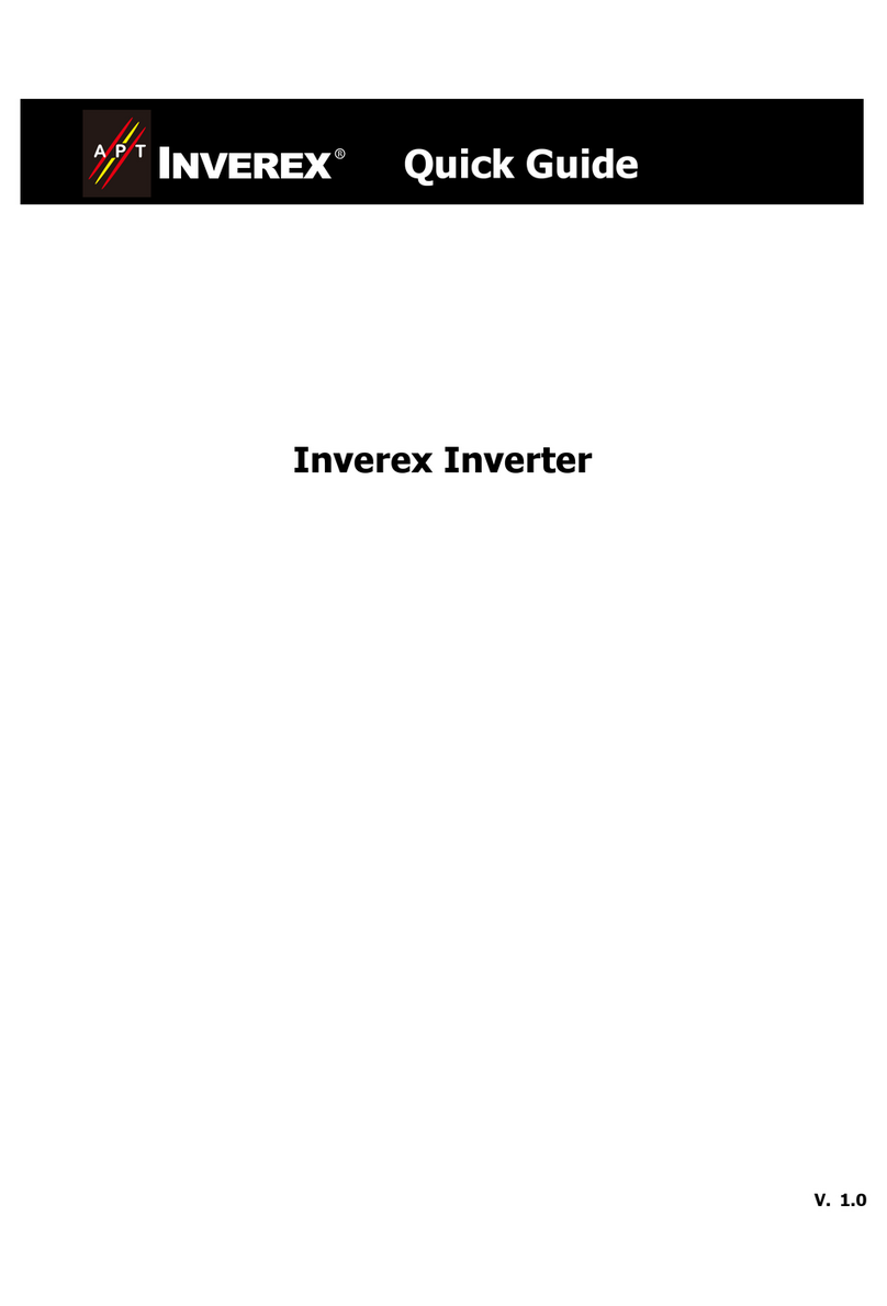 APT Inverex XP Pro 750 quick guide