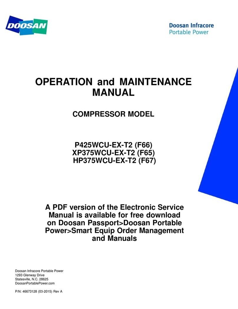 Doosan P425WCU-EX-T2 User manual