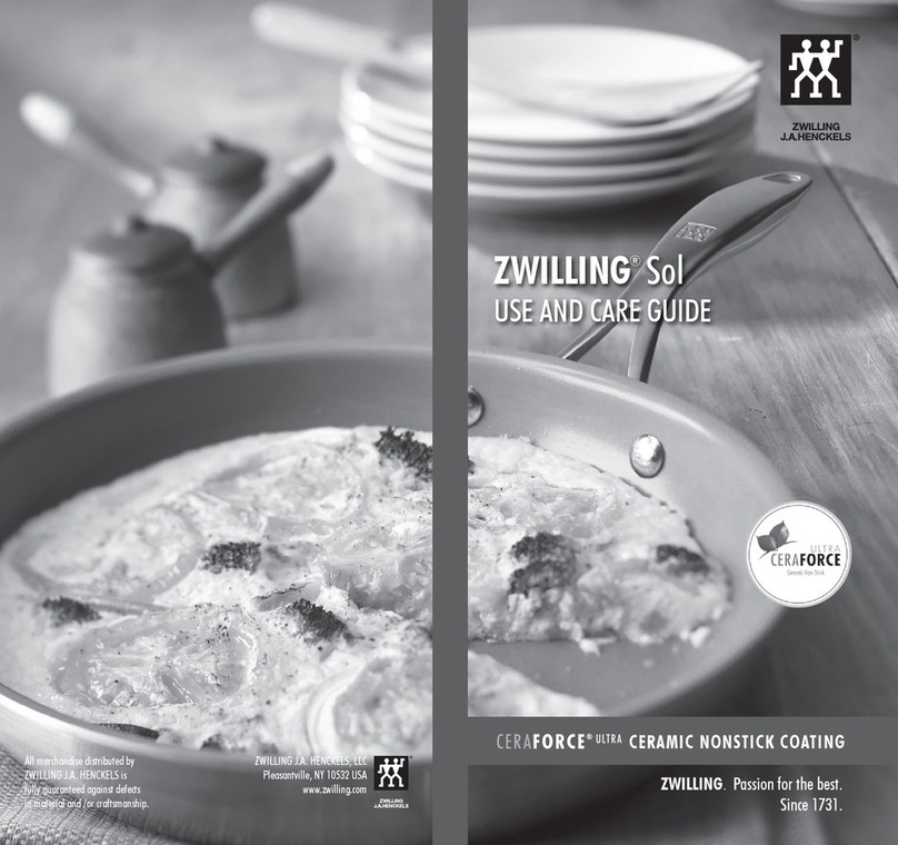 Zwilling Sol Use and care guide