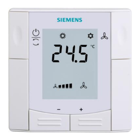 Siemens RDF300.02/SRL Mounting instructions