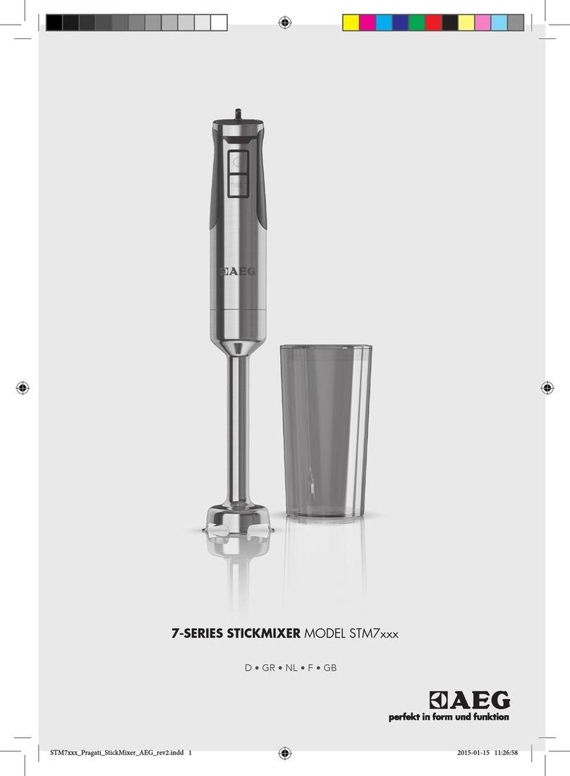 AEG PREMIUMLINE 7 Series Instruction book