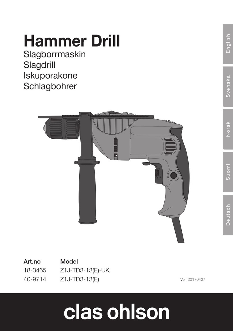 Clas Ohlson Z1J-TD3-13 User manual Clas Ohlson Z1J-TD3-13 User manual