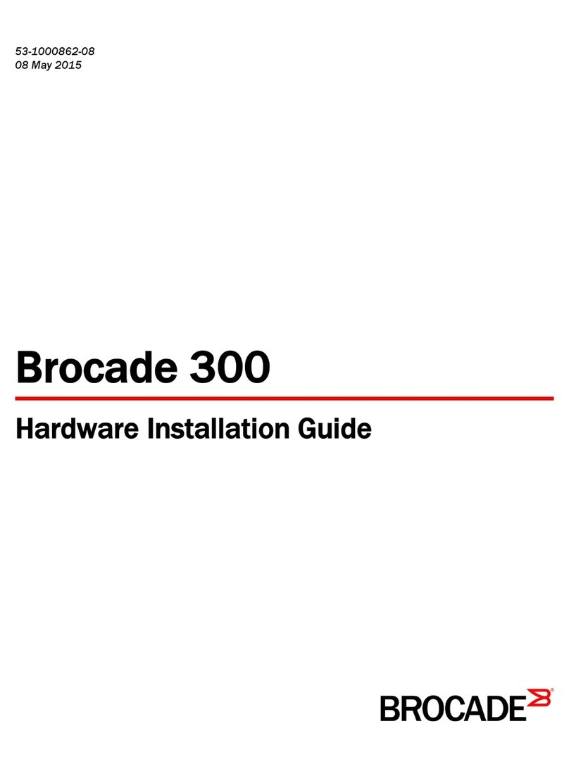 Brocade Communications Systems 300 Hardware installation guide