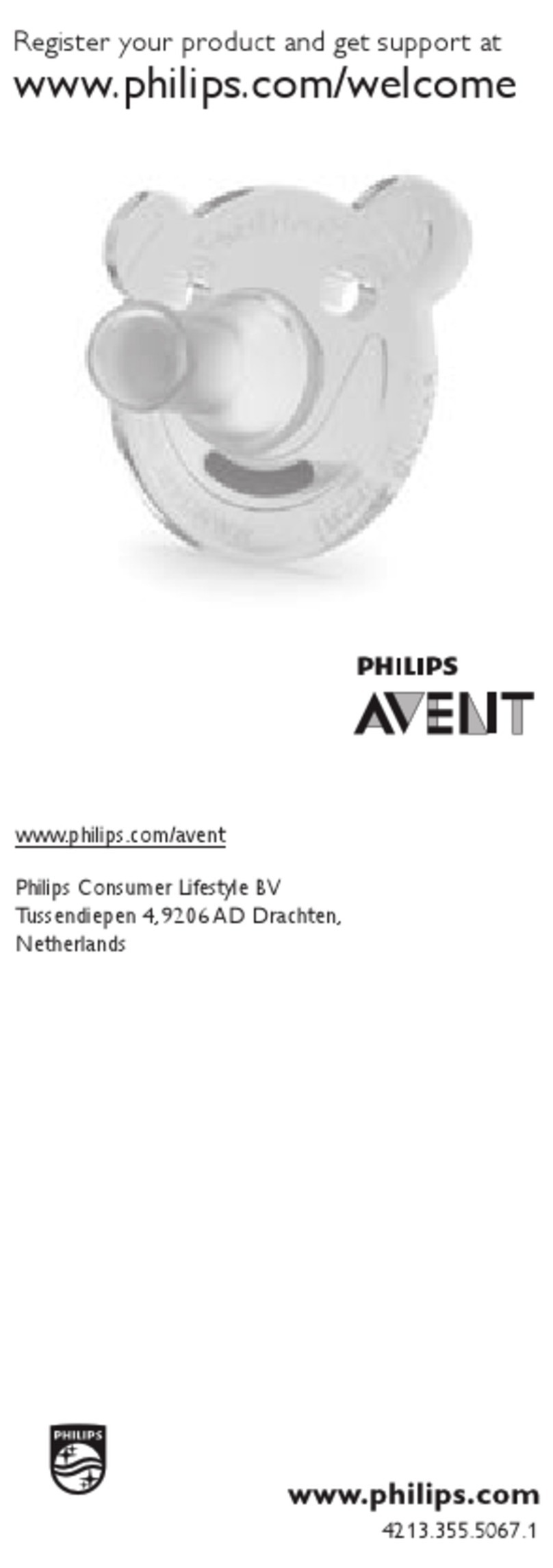 Philips AVENT SCF194/00 manual