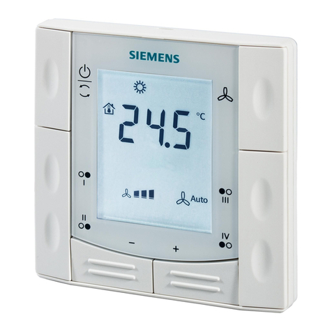Siemens KNX RDF600KN manual