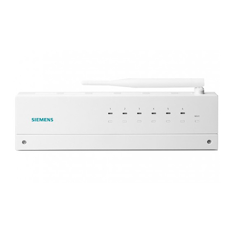 Siemens RDE-MZ6 User manual Siemens RDE-MZ6 User manual