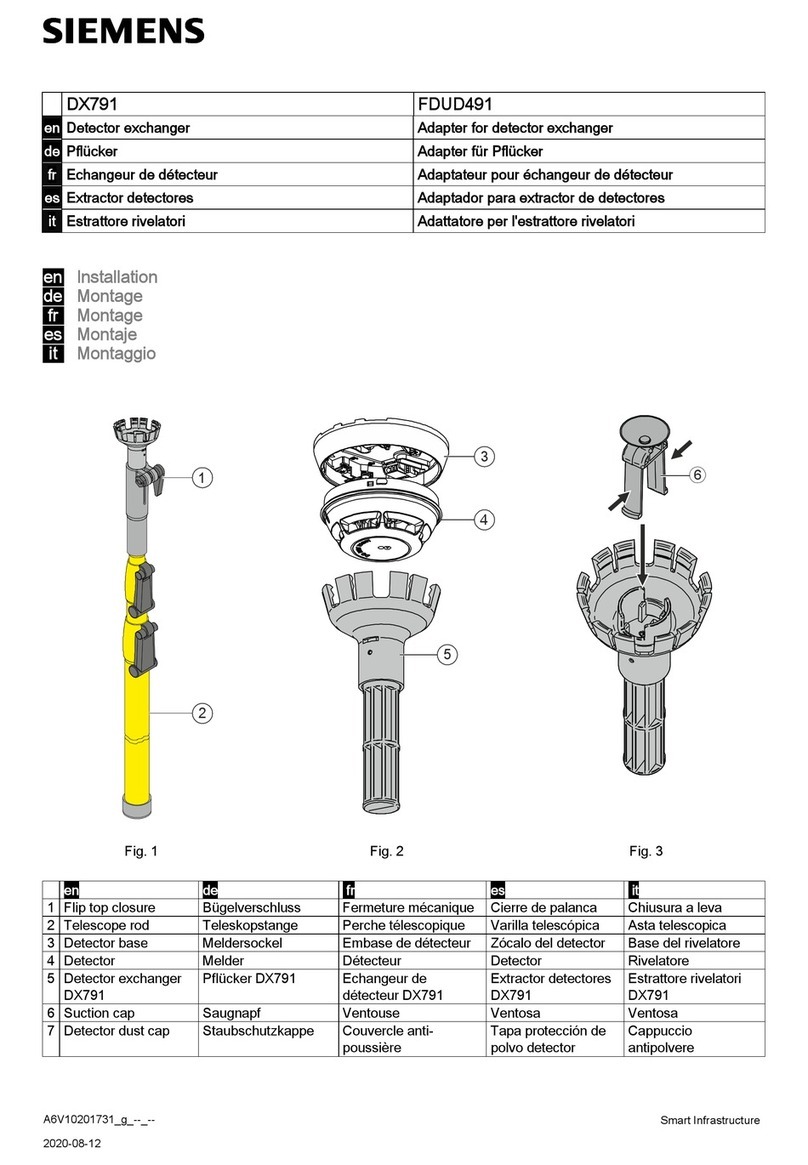 Siemens DX791 User manual