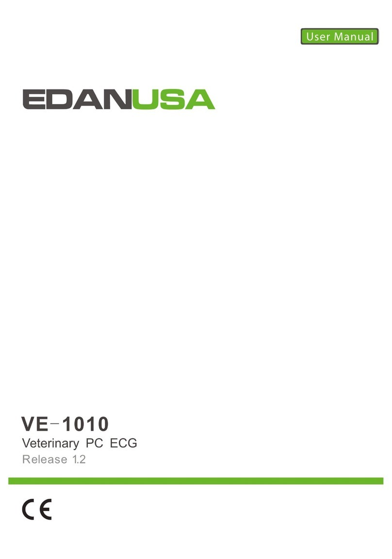 EDAN INSTRUMENTS VE-1010 User manual EDAN INSTRUMENTS VE-1010 User manual
