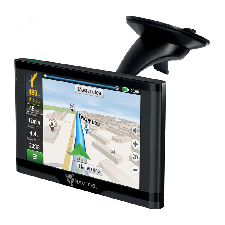 Navitel E500 Magnetic User manual