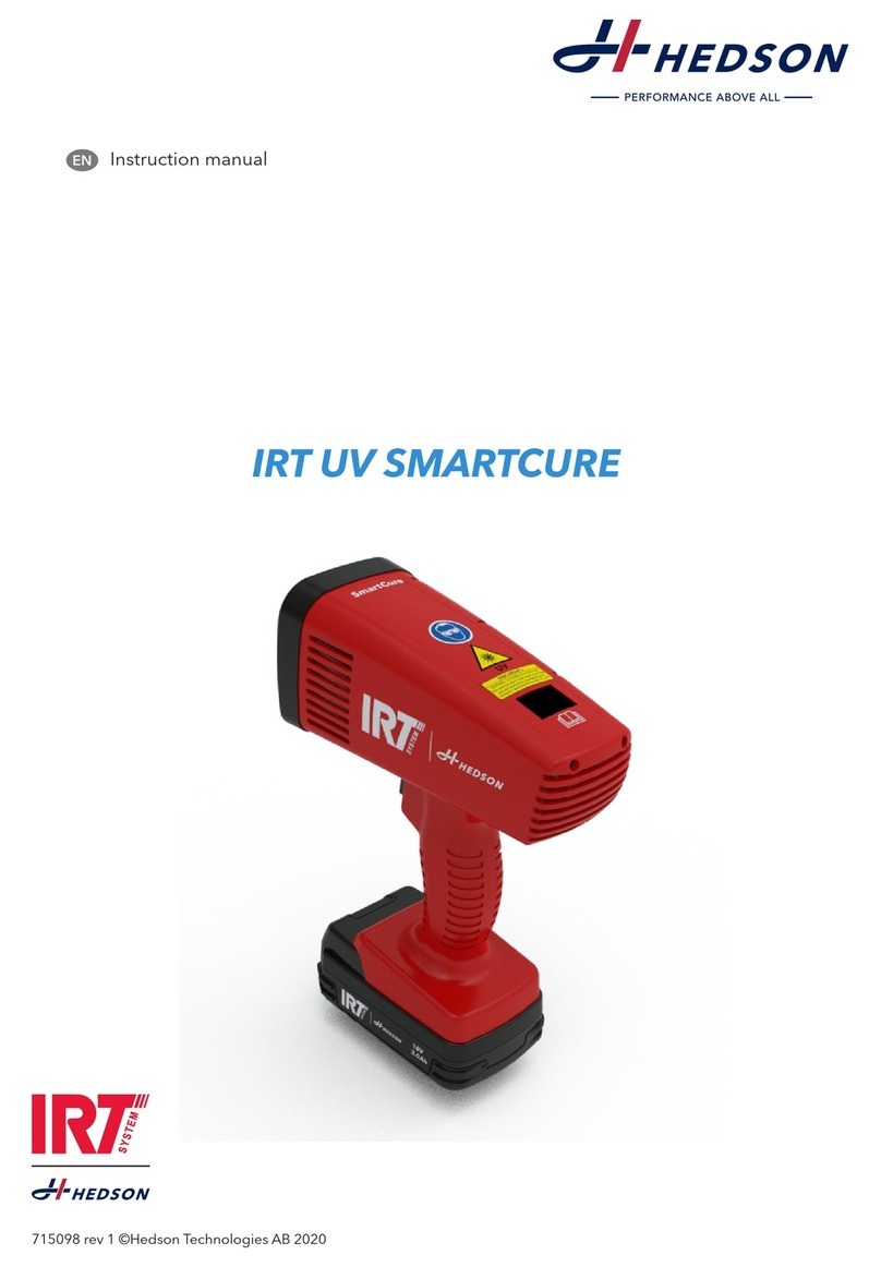 Hedson IRT UV SMARTCURE instruction manual