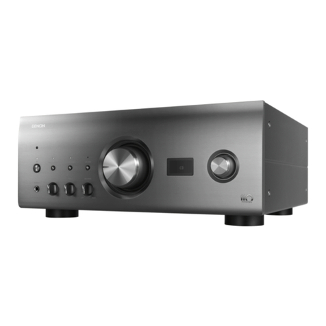 Denon PMA-A110 User manual Denon PMA-A110 User manual