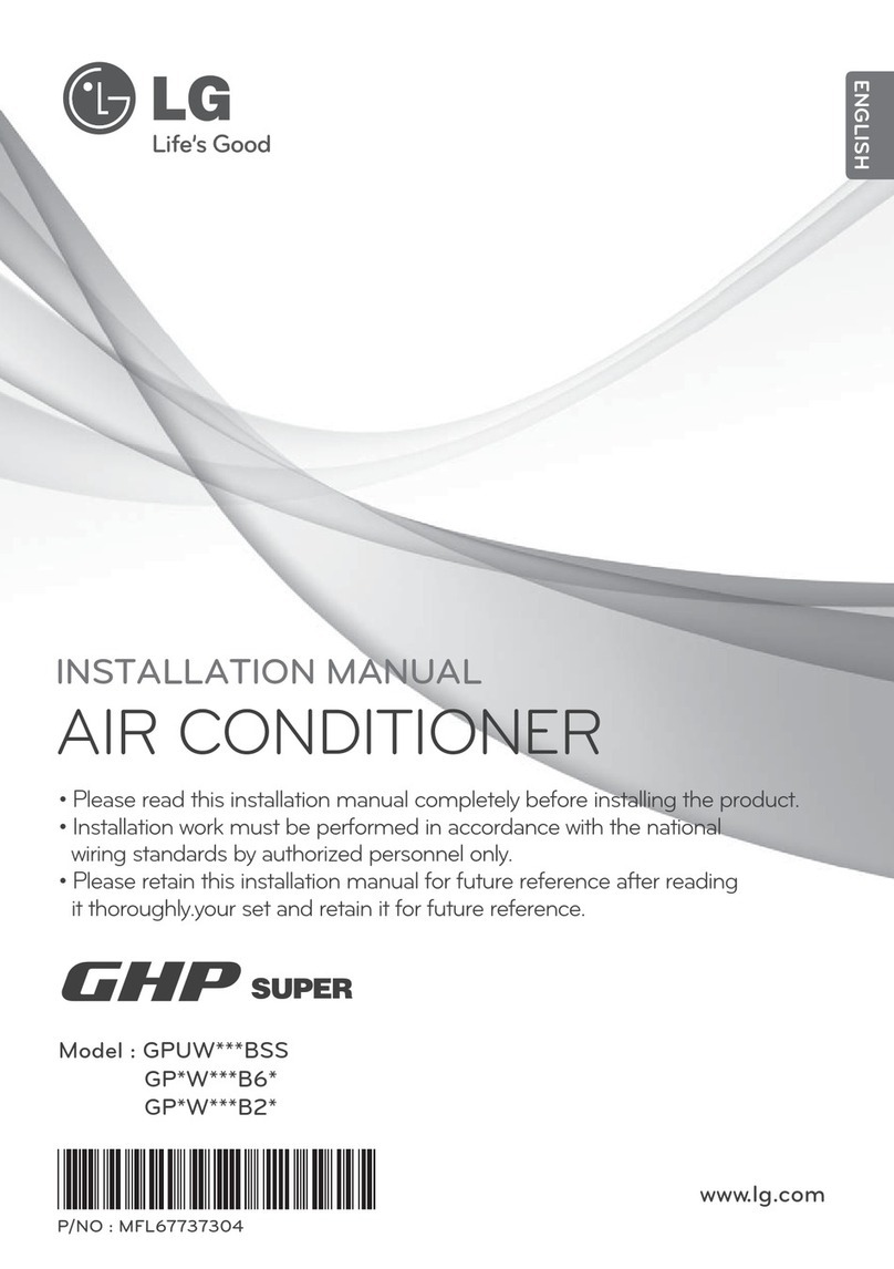 LG GHP SUPER User manual