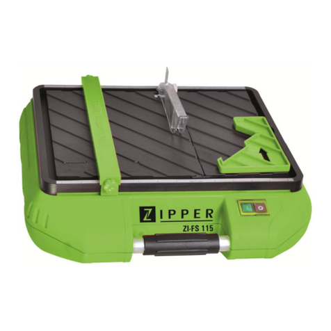 Zipper Mowers ZI-FTS115 Operation manual Zipper Mowers ZI-FTS115 Operation manual