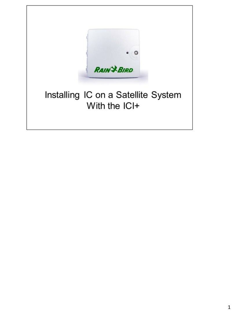 Rain Bird ICI+ Instruction Manual