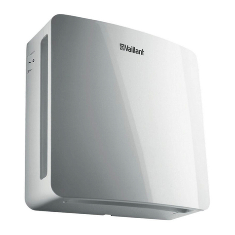 Vaillant recoVAIR VAR 60/1 D User manual