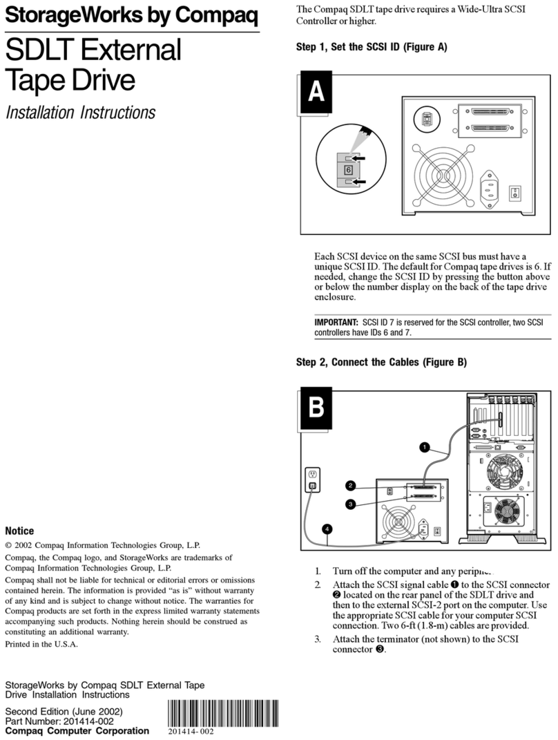 Compaq StorageWorks SDLT User manual
