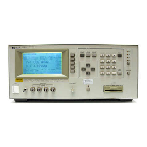Agilent Technologies 4284A Service manual
