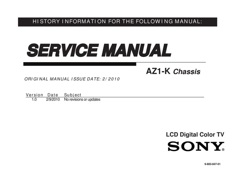 Sony BRAVIA KDL-32FA600 User manual Sony BRAVIA KDL-32FA600 User manual