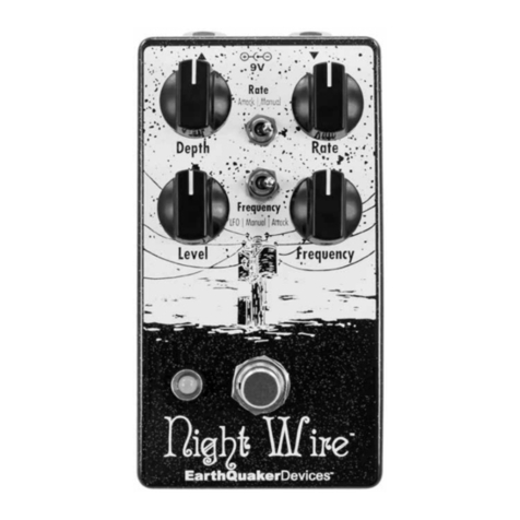 EarthQuaker Devices Night Wire Operation manual EarthQuaker Devices Night Wire Operation manual