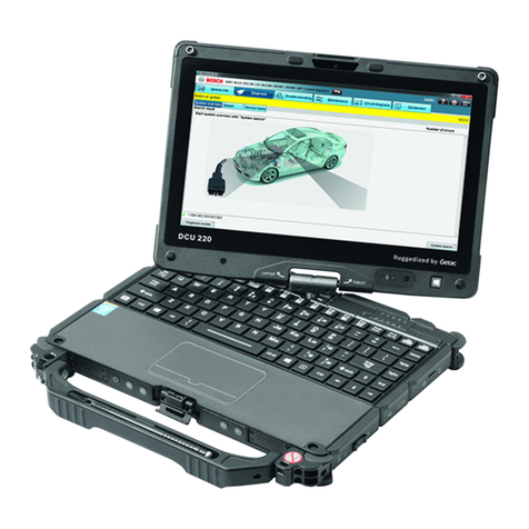Bosch DCU 220 user manual