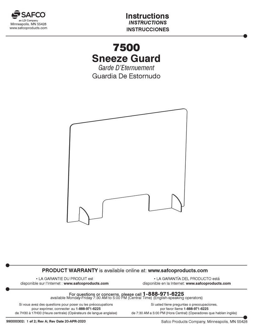 LDI Safco 7500 instructions
