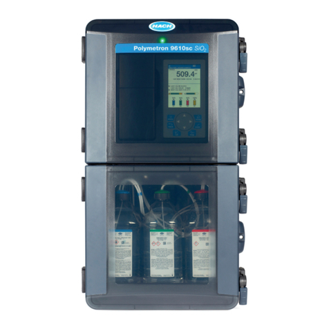 Hach Polymetron 9610sc SiO2 User manual