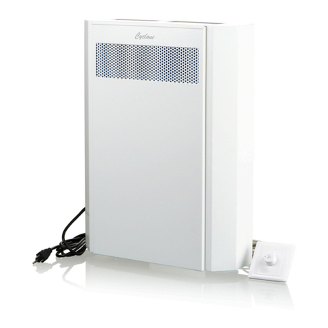 CyClone DV160 Installation and operation instructions