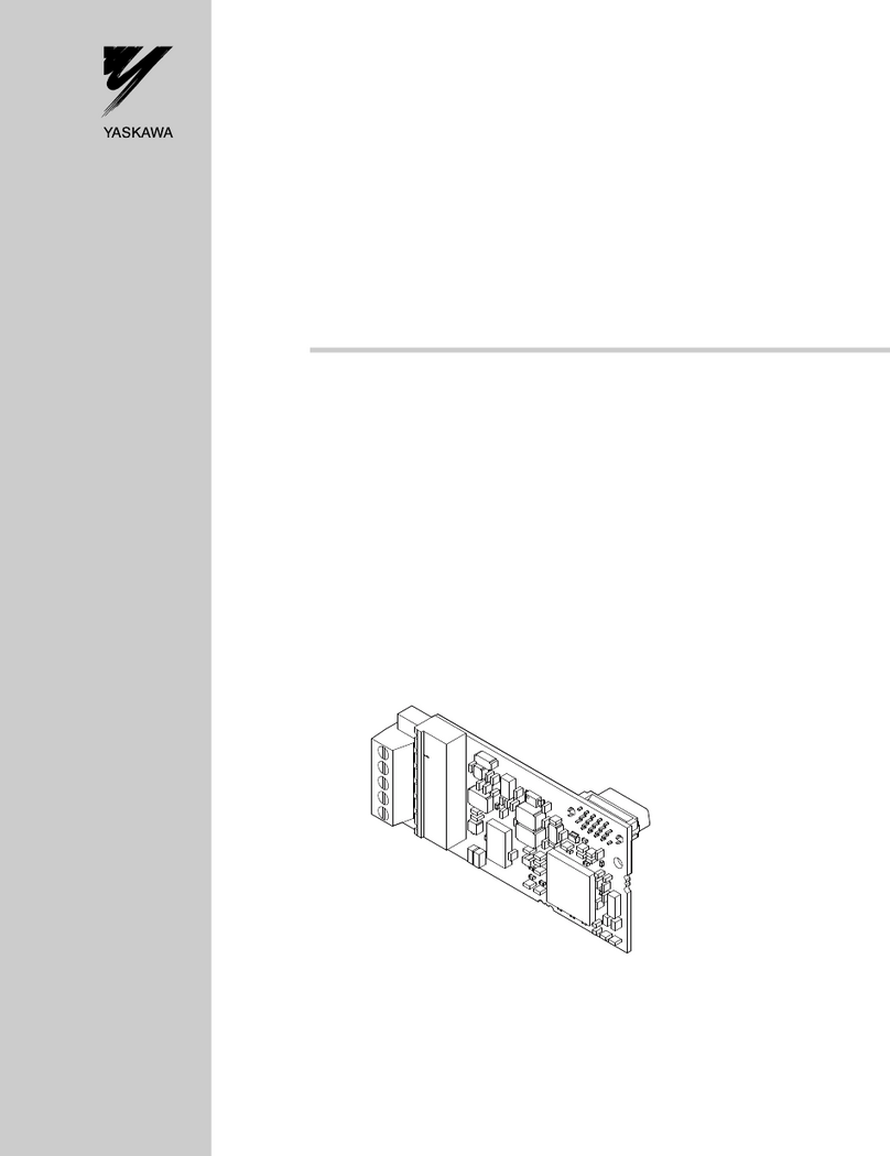 YASKAWA DeviceNet SI-N3 installation manual