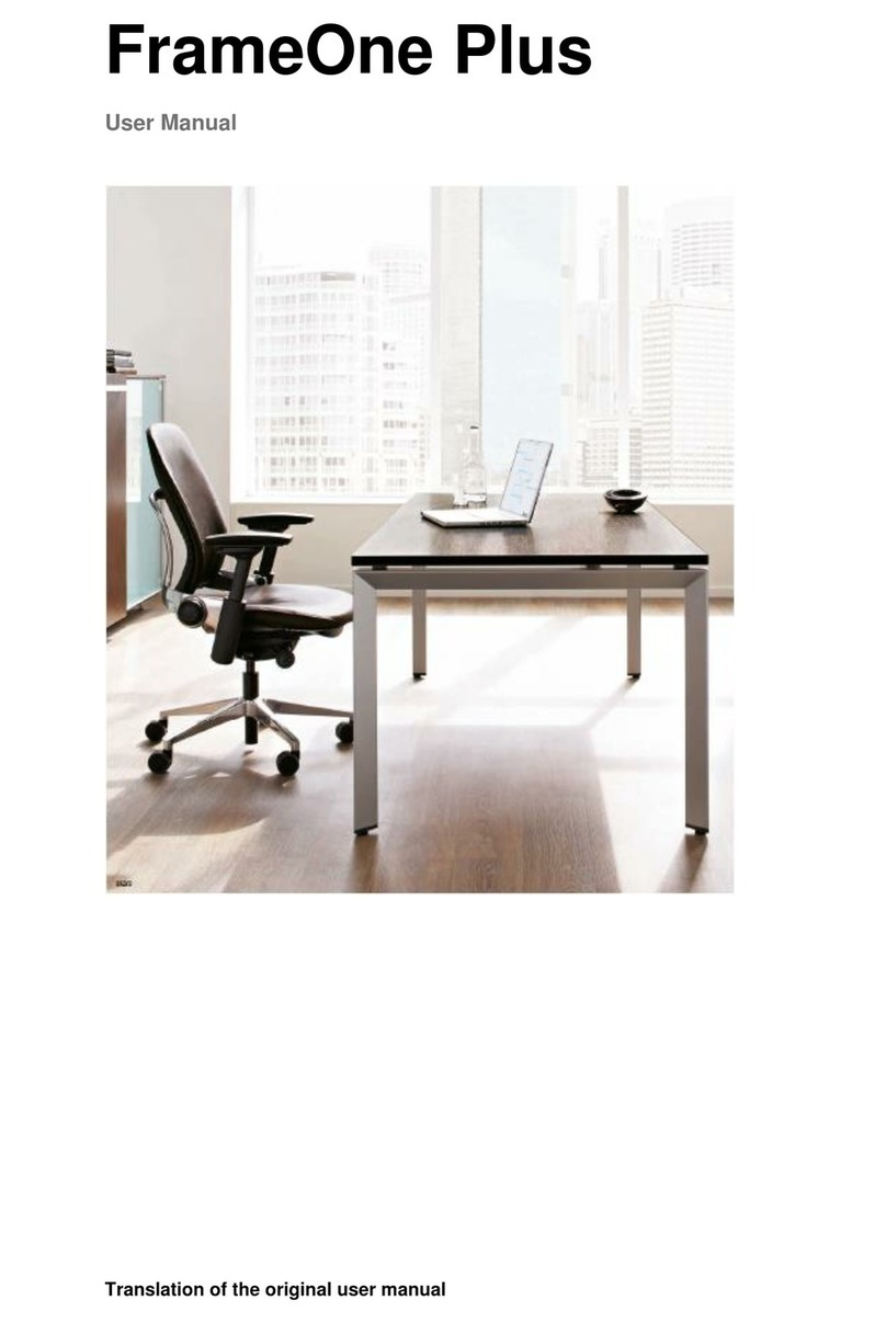 Steelcase FrameOne Plus User manual Steelcase FrameOne Plus User manual