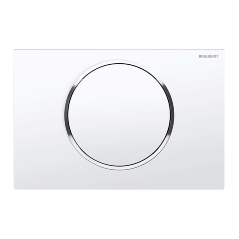 Geberit Sigma10 user manual