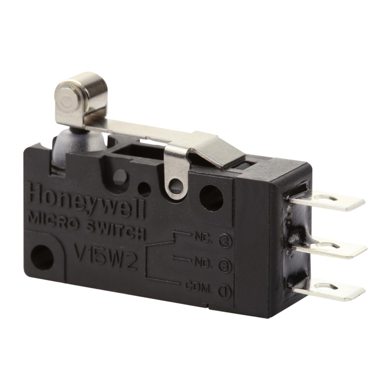 Honeywell V15W2 Series User manual