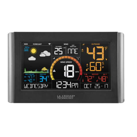 La Crosse Technology V21-WTHv2 User manual La Crosse Technology V21-WTHv2 User manual