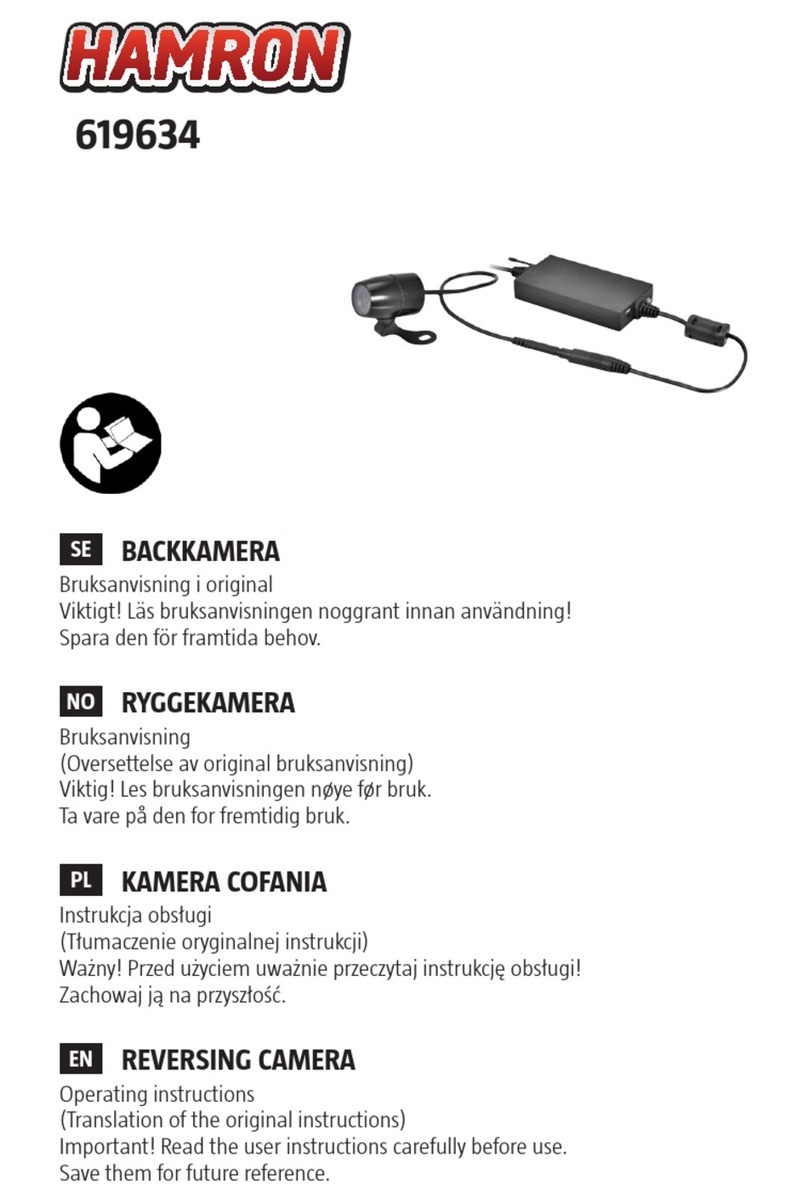 Hamron 619-634 operating instructions