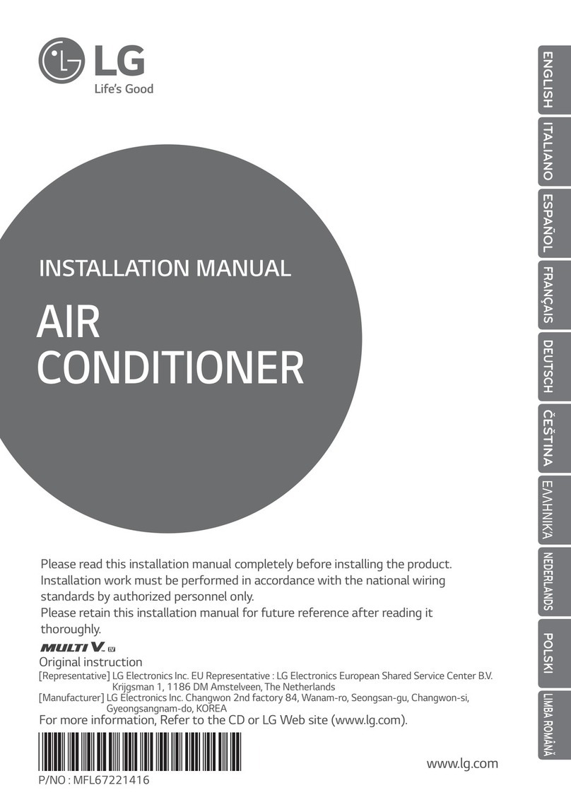 LG Multi V PRHR041 installation manual