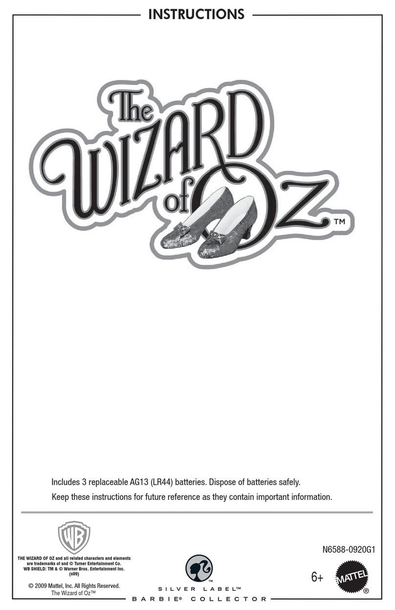 Mattel The Wizard of Oz User manual