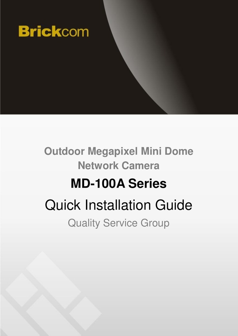 Brickcom MD-100A series User manual