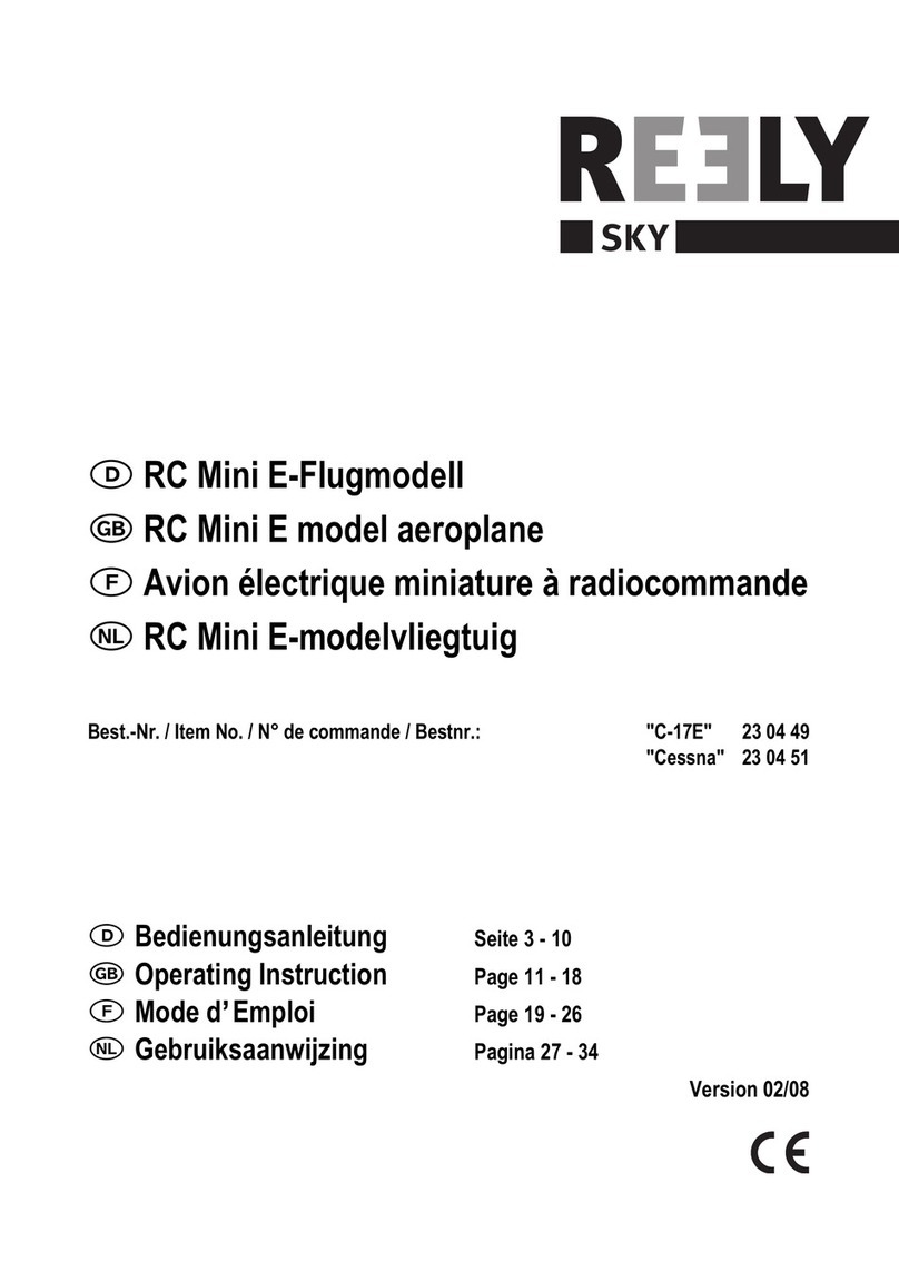 Reely Sky C-17E User manual