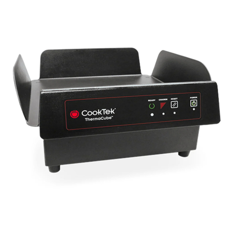TurboChef CookTek THERMACUBE TCS100 owner's manual