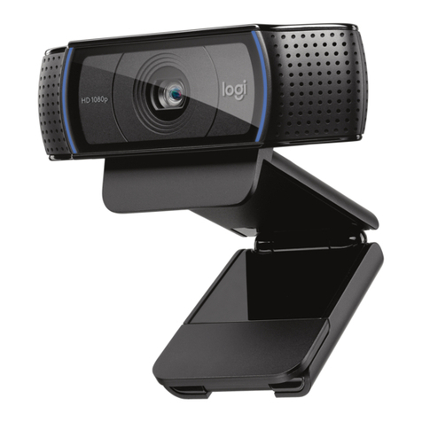 Logitech HD Pro Webcam C920 User manual Logitech HD Pro Webcam C920 User manual