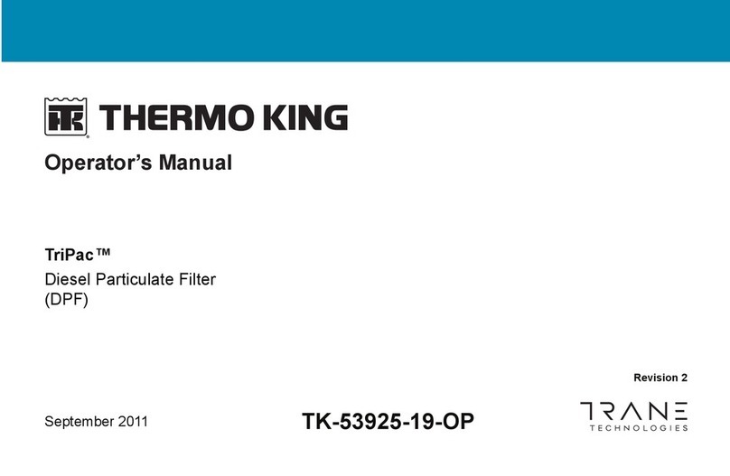 Thermo King TriPac DPF Operator's manual