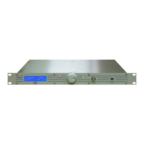 sielco RTX19/1 User and maintenance manual