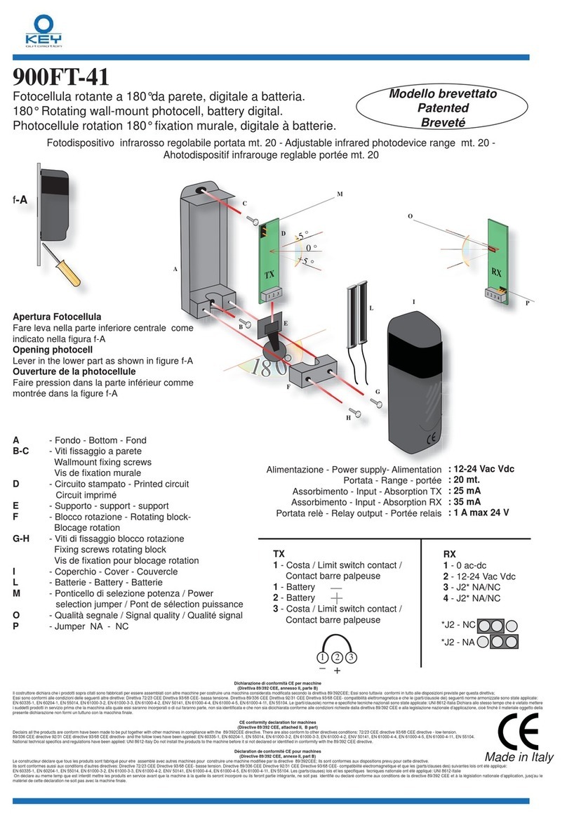 KEY 900FT-41 quick start guide