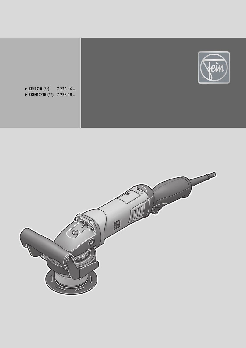 Fein KFH17-8 Series manual