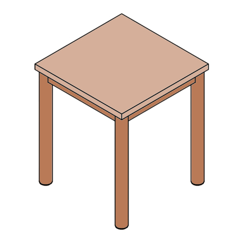 Seconique CHARISMA LAMP TABLE User manual Seconique CHARISMA LAMP TABLE User manual