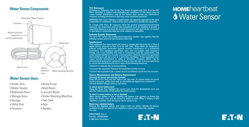 Eaton Home Heartbeat User manual